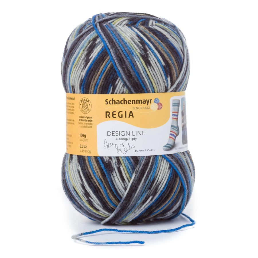 Schachenmayr Regia 4-ply Design Line Color 100g Schachenmayr Regia 4-ply Design Line Color 100g